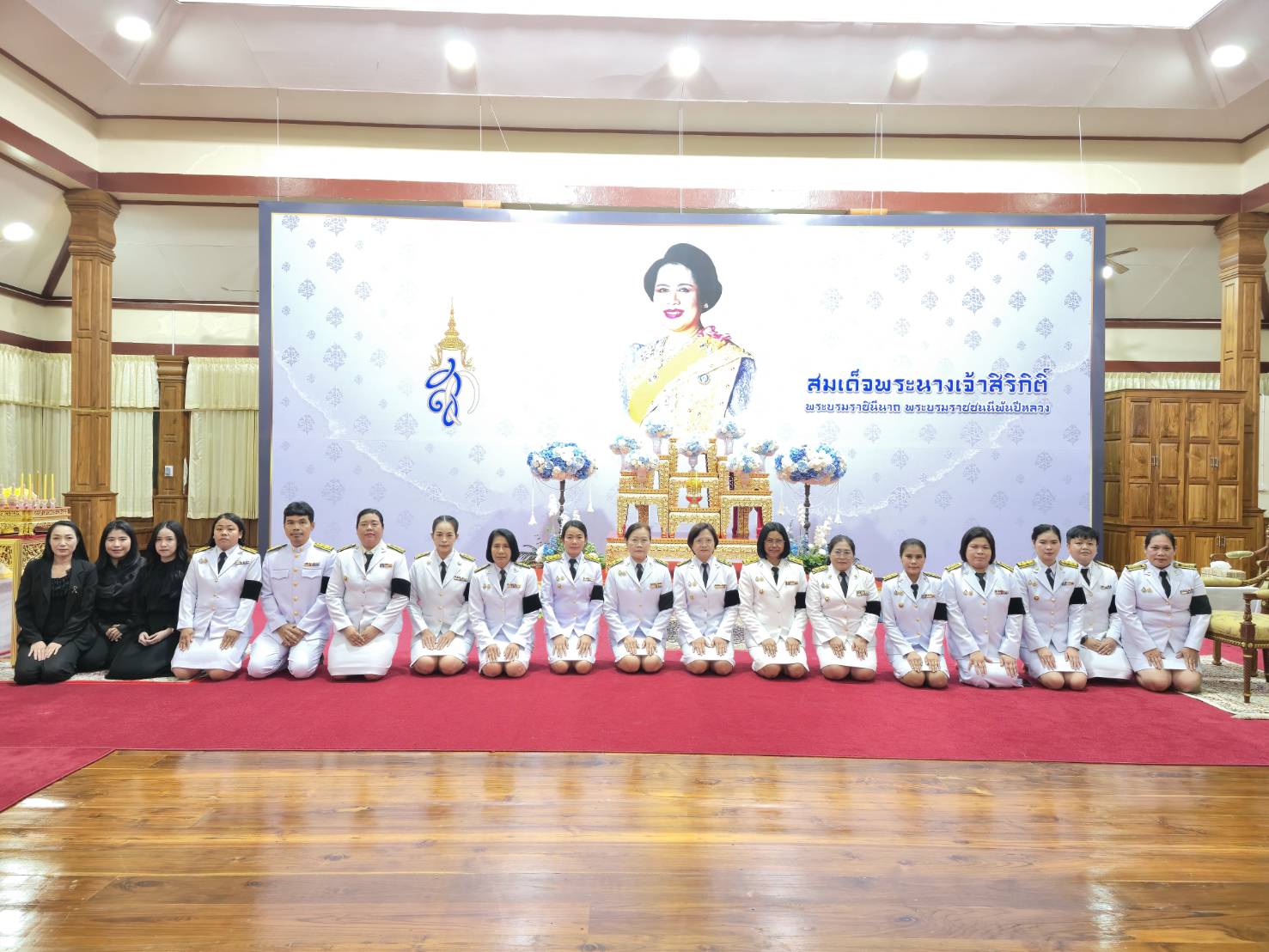 พช.พิษณุโลก ร่วมพิธีบำเพ็ญกุศลสวดพระอภิธรรมถวายพระราชกุศล สมเด็จพระนางเจ้าสิริกิติ์ พระบรมราชินีนาถ พระบรมราชชนนีพันปีหลวง