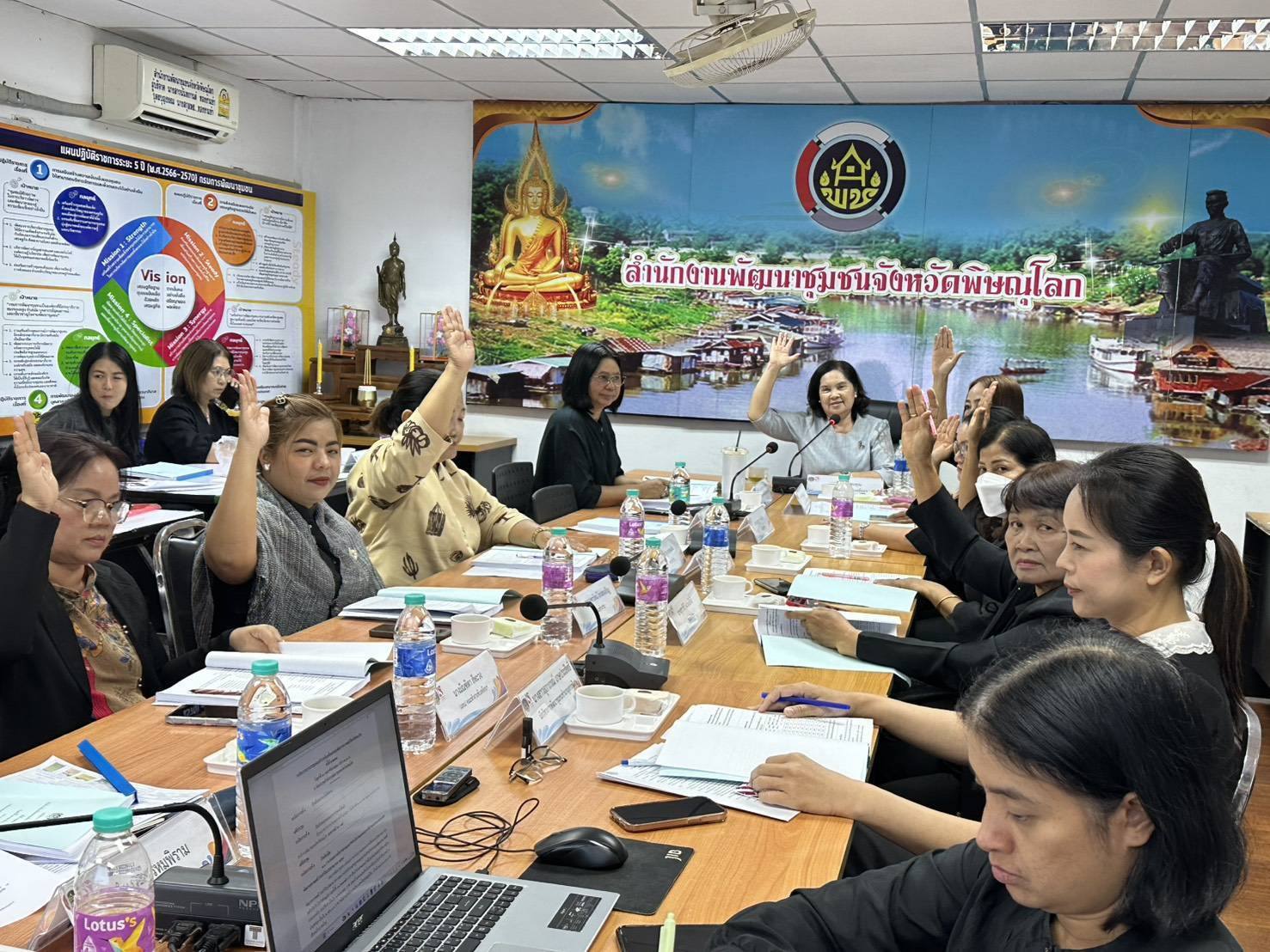 พช. พิษณุโลกจัดประชุมคณะทำงานขับเคลื่อนกองทุนพัฒนาบทบาทสตรีจังหวัด ครั้งที่ 2/2569