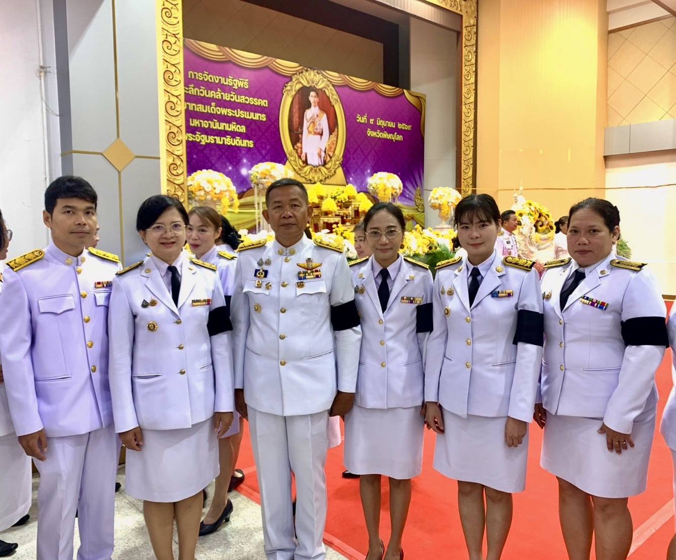 พช.พิษณุโลก นำบุคลากรร่วมงานรัฐพิธีวันที่ระลึกคล้ายวันสวรรคตพระบาทสมเด็จพระปรเมนทรมหาอานันทมหิดล พระอัฐมรามาธิบดินทร ประจำปี 2569 