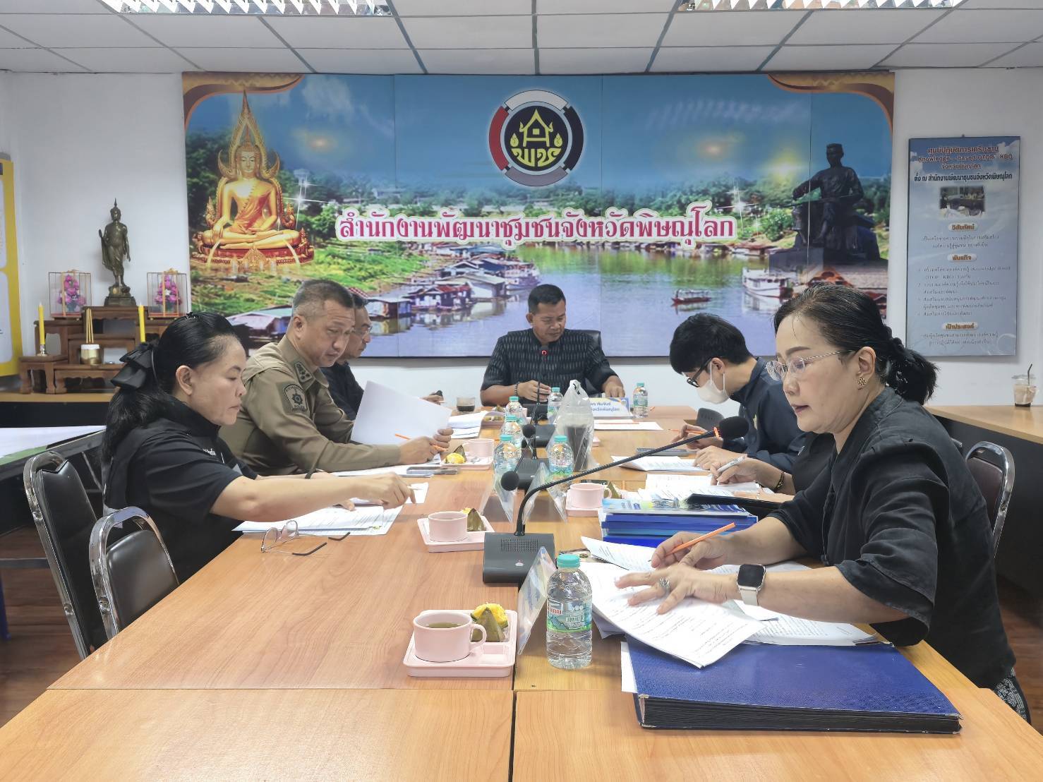 พช.พิษณุโลกประชุมคณะทำงานติดตามและประกวดกองทุนแม่ของแผ่นดินดีเด่นระดับจังหวัด ประจำปีงบประมาณ พ.ศ.2569