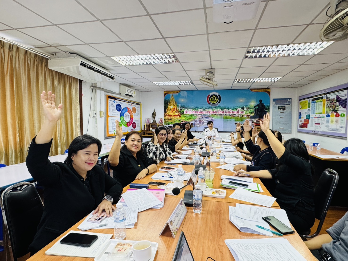 สำนักงานพัฒนาชุมชนจังหวัดพิษณุโลก ดำเนินการประชุมคณะทำงานพิจารณาจัดทำข้อตกลงการปฏิบัติราชการและผลการประเมินผลการปฏิบัติราชการของข้าราชการในสังกัดสำนักงานพัฒนาชุมชนจังหวัดพิษณุโลก ประจำปีงบประมาณ พ.ศ. 2569