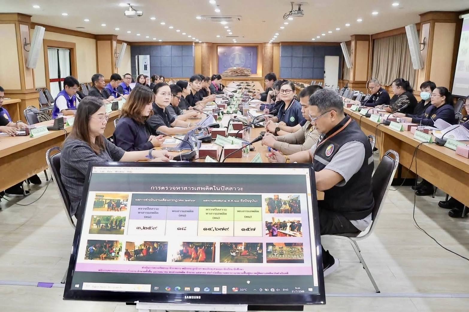 พช.พิษณุโลก ร่วมประชุมคณะกรรมการศูนย์อำนวยการป้องกันและปราบปรามยาเสพติด ครั้งที่ 7/2569