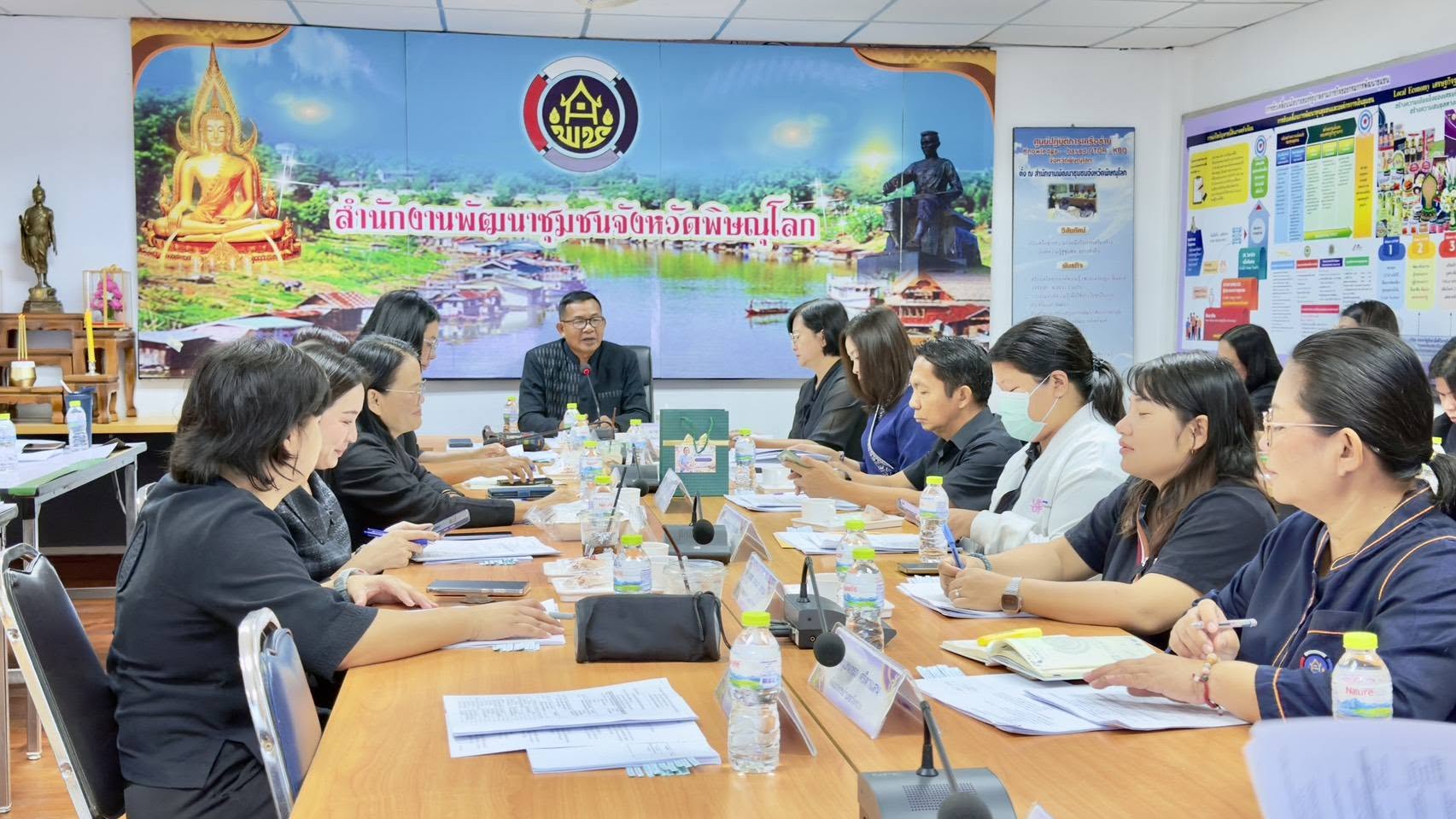 พช.พิษณุโลก จัดประชุมผู้อำนวยการกลุ่มงาน พัฒนาการอำเภอ และนักวิชาการพัฒนาชุมชน ครั้งที่ 9/2569 ประจำเดือน กันยายน 2569