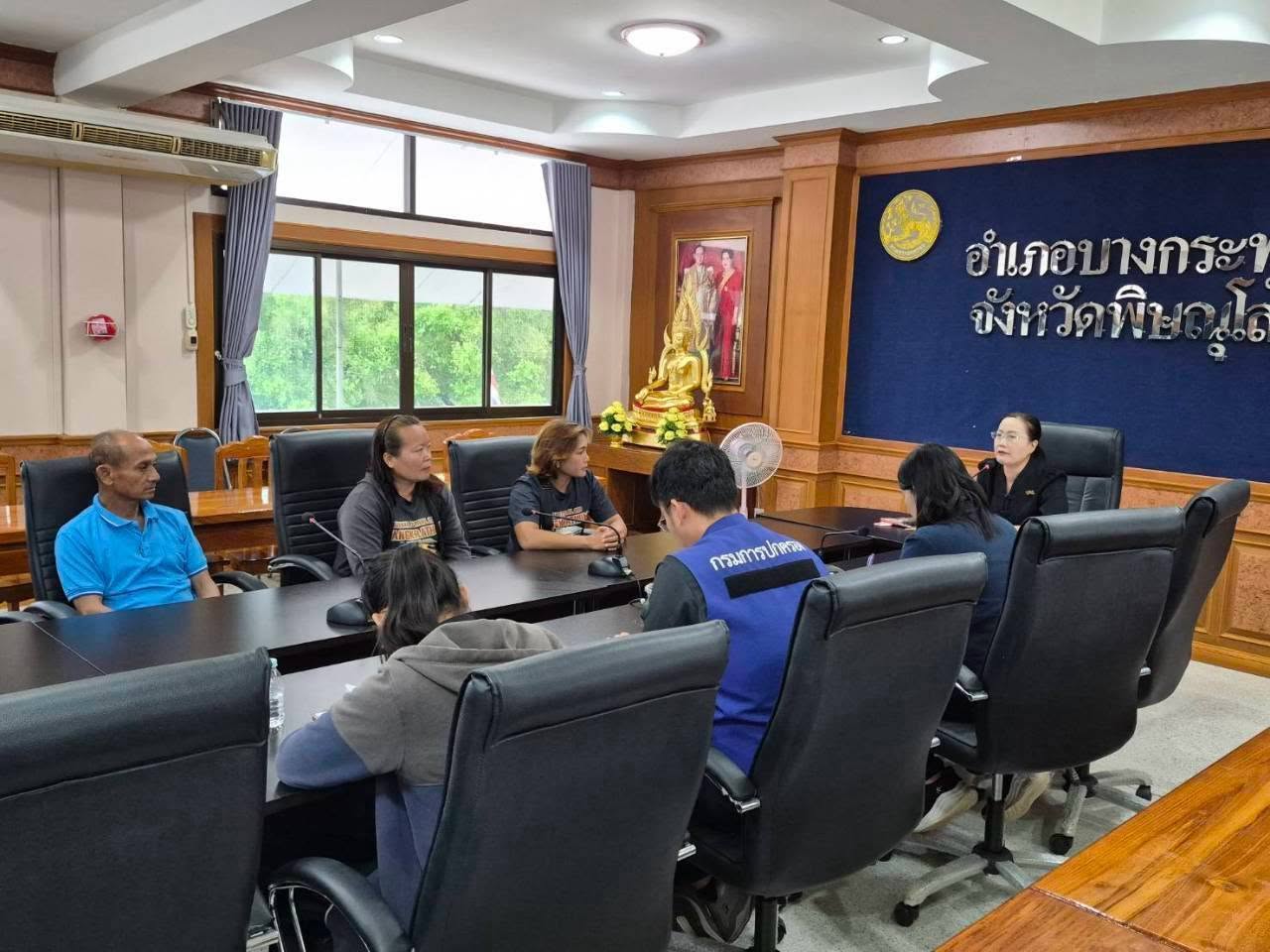 พช.พิษณุโลก ติดตามการดำเนินงาน โครงการอบรมวิทยากรกระบวนการกองทุนแม่ของแผ่นดิน (ครู ค.)