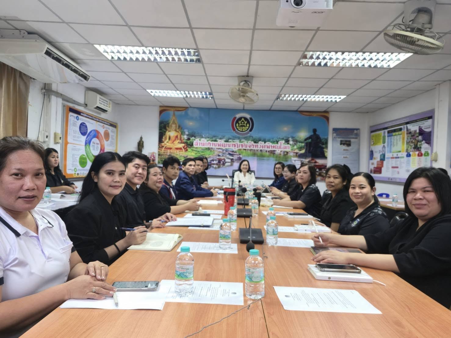 พช.พิษณุโลก เข้าร่วมการประชุมกรมการพัฒนาชุมชน ครั้งที่ 10/2569 ผ่านระบบวิดีทัศน์ทางไกล (Video Conference)