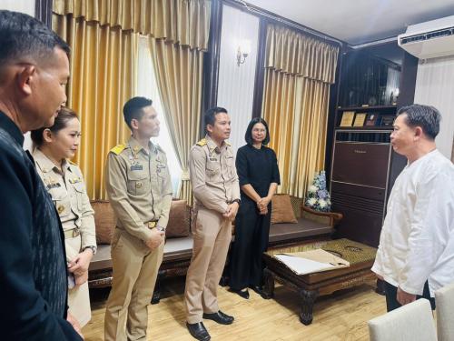 🎉สพจ.พิษณุโลก นำข้าราชการรายงานตัวต่อผู้ว่าราชการจังหวัดพิษณุโลก🎊