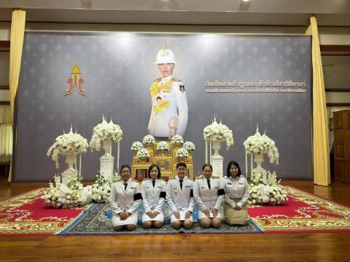 สำนักงานพัฒนาชุมชนจังหวัดพิษณุโลกเข้าร่วมพิธีบำเพ็ญกุศลปัญญาสมวาร 50 วัน แห่งการสิ้นพระชนม์ ถวายเป็นพระกุศลแด่ “เจ้าฟ้าพัชรกิติยาภาฯ”
